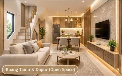 Ruang Tamu & Dapur